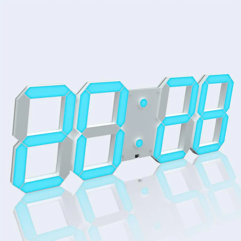 Объемные большие настенные часы KOSDA зеркальные для самостоятельного декора