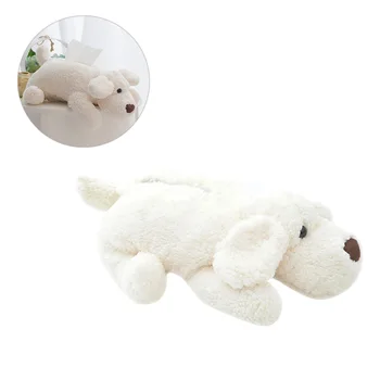 

1pc Tissue Paper Container Creative Paper Extraction Box Teddy Dog Tissue Box Tissue Holder Cute Cartoon Doll Tissue Cover for C