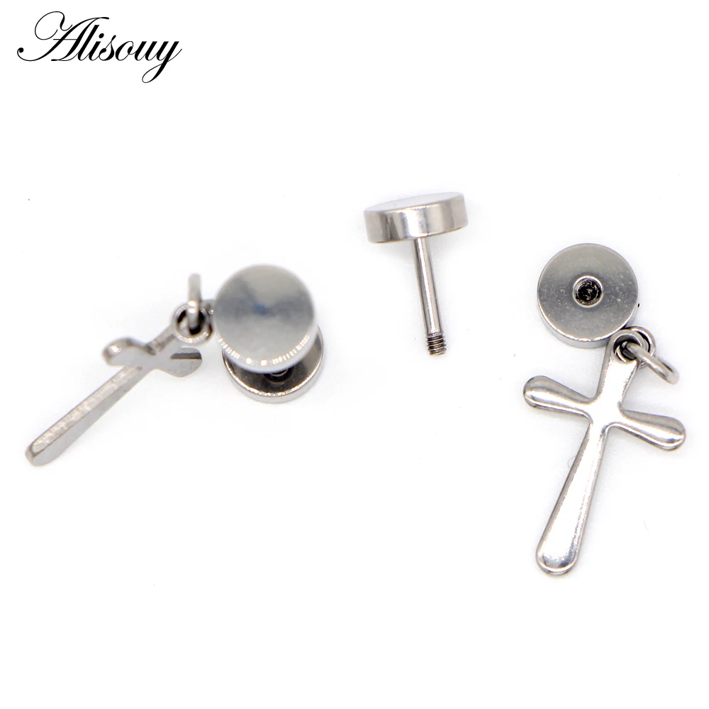 2 шт. мужские серьги гвоздики из нержавеющей стали|earrings hanging|earring craftsteel panda |