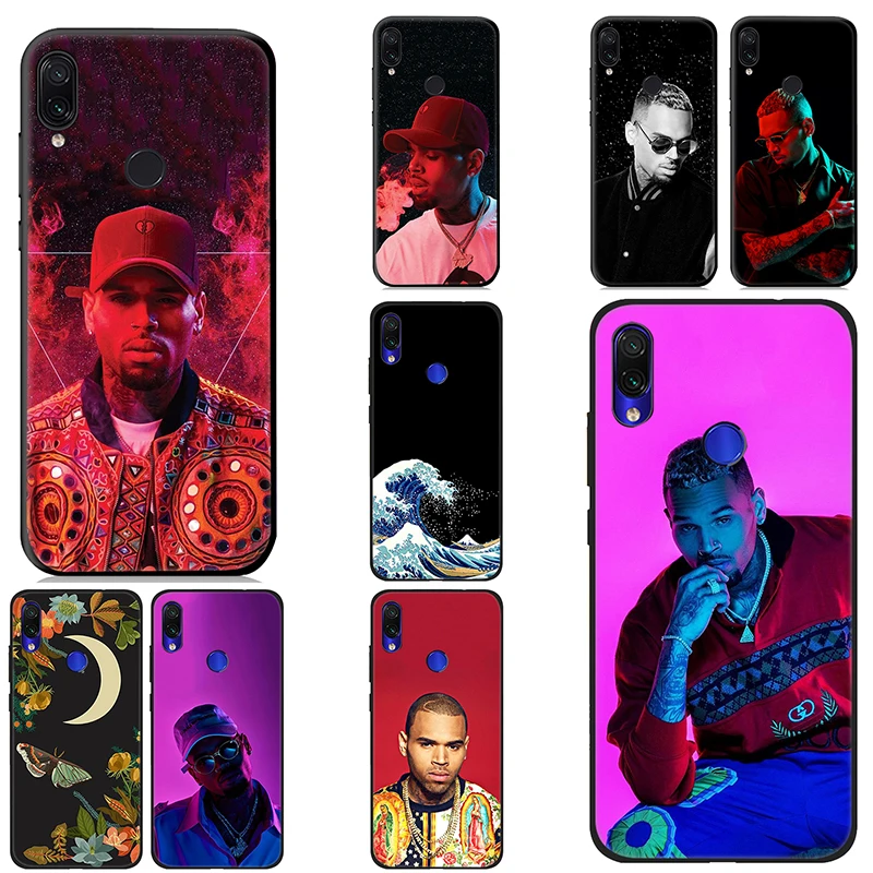 IYICAO Chris Brown Rapper Soft Case for Xiaomi Redmi Note 8 7 6 5 Pro 5A 4X Silicone TPU |