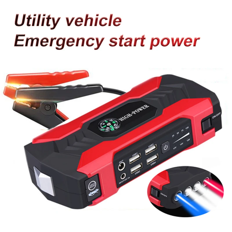 400A Car Jump Starter Power Bank 20000mAh Portable Charger Powerbank Emergency Booster Starting Device Battery Station | Автомобили и