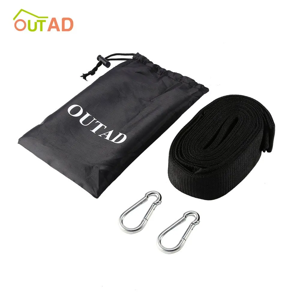 OUTAD 2 шт. укрепительные ремешки Комплект Универсальный Heavy Duty с 2 петли не тянутся подвеска Системы набор для приготовления пищи на воздухе гамак