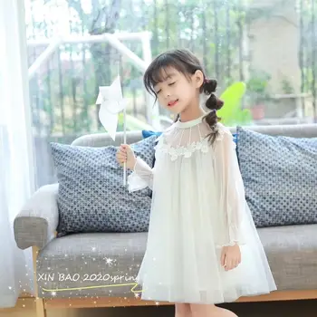 

baby girl dresses 2020 spring kids party dress fashion high-grade children dresses wholesale Children clothes