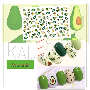

Nail Art Decorations Stickers Cute Fresh Nail Sticker Self-adhesive DIY Decals Tips Manicure All Nail Art Stickers Design Charms
