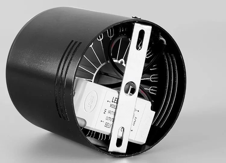 Dimmable LED COB Spotlights Ceiling lamp AC85-265V 5W 7W 9W 12W 15W Round Downlights Warm Cold White LED Lamp Indoor Lighting