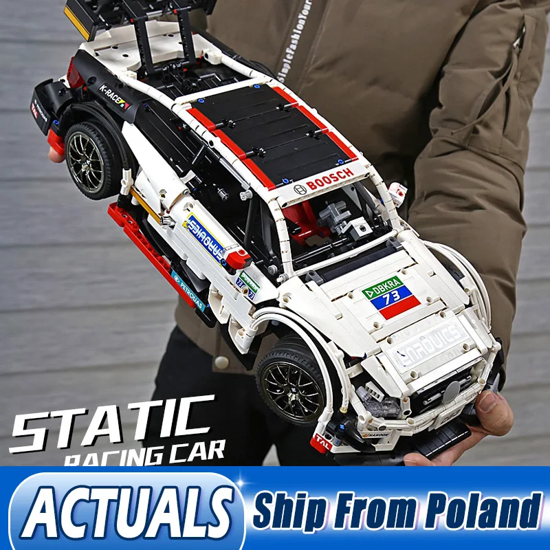 Форма King 1:8 гоночный автомобиль игрушки MOC-6687 AMGsd C63 DTM модель автомобиля