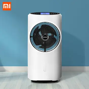 

Seeden 1S Fog Cooling Fan Intelligent Atomization System Temperature Detection Timing LED Touch Panel Air Circulation Fan Youpin