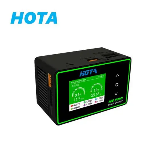 

HOTA H6 Pro AC200W / DC700W 26A Smart Balanced High Power RC Charger