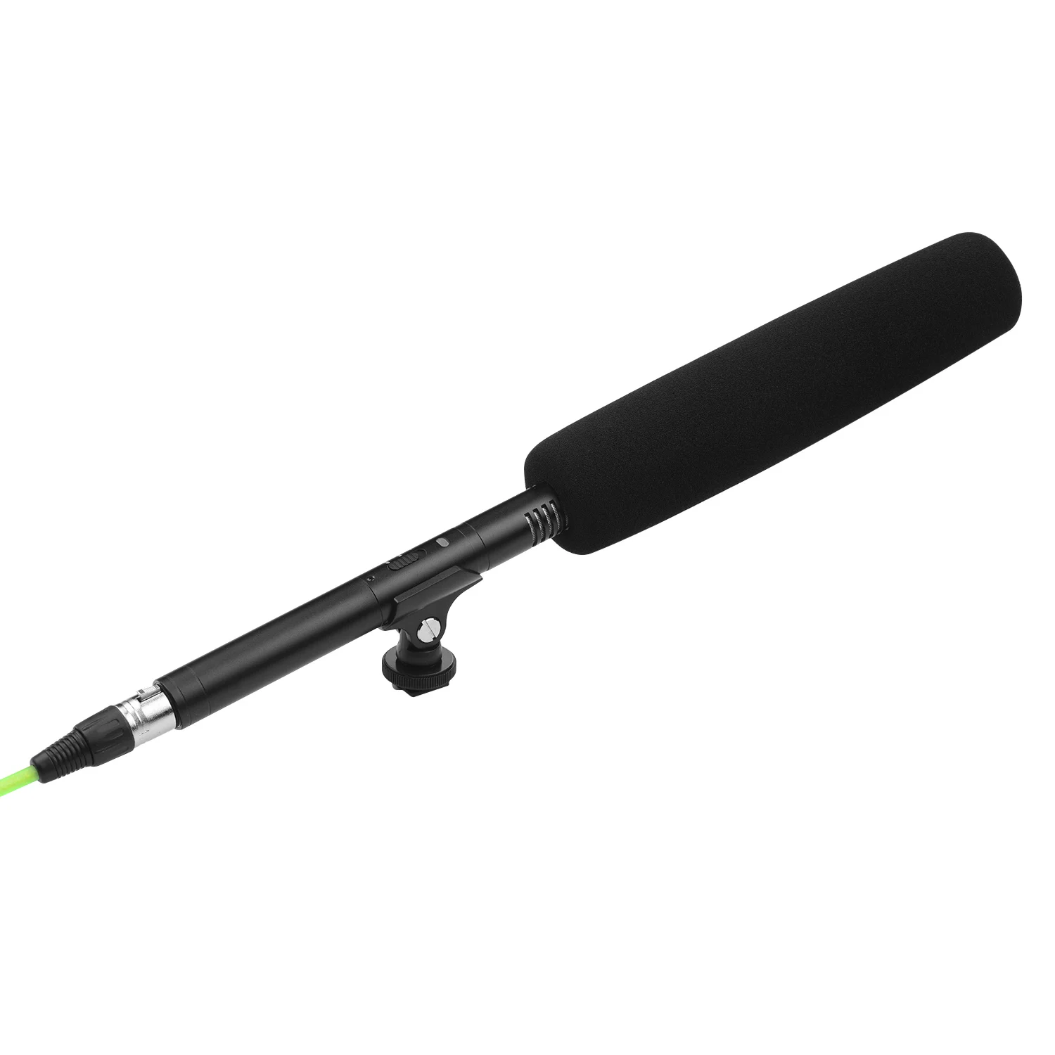MAMEN KM-M380 микрофон для интервью с двойным питанием супернаправленный конденсаторный микрофон для Canon Nikon sony DSLR камеры