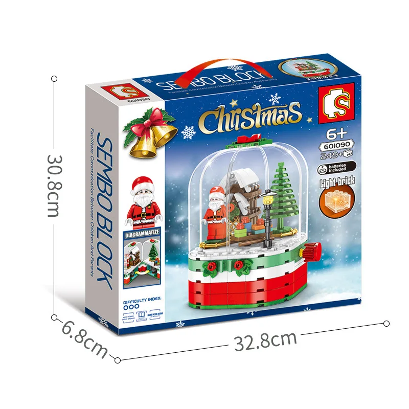 New-SEMBO-601090-Merry-Christmas-Theme-Gift-Santa-Claus-Elk-Educational-Building-Blocks-Bricks-Toys-Compatible (1)