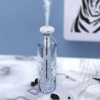 

White Adjustable Height Donut USB Air Humidifier USB Portable Beauty Facial Nebulizer Steamer Skin Care Tools For Car Office