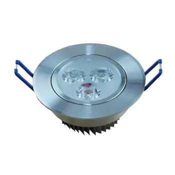 

Indoor Home Lighting Fixture 3000K Kitchen Aluminum Warm White Hallway Spotlight Mini LED Downlight 3W 110V Recessed Ceiling