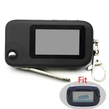 B92 B94 Key Case For Two Way Car Alarm System LCD Remote Controller Keychain Starline B92 B64 B62 B94 Key Fob Chain