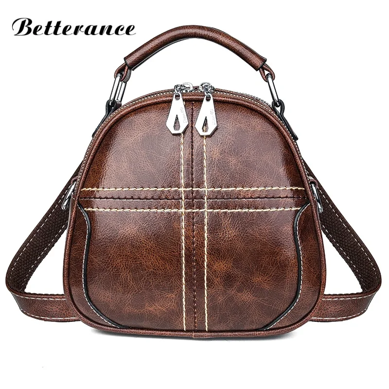 

2019 Women mini back bags Shoulder Bags Crossbody Bag For Women tote bag PU Leather Full Moon Cute backpack shell shape bag