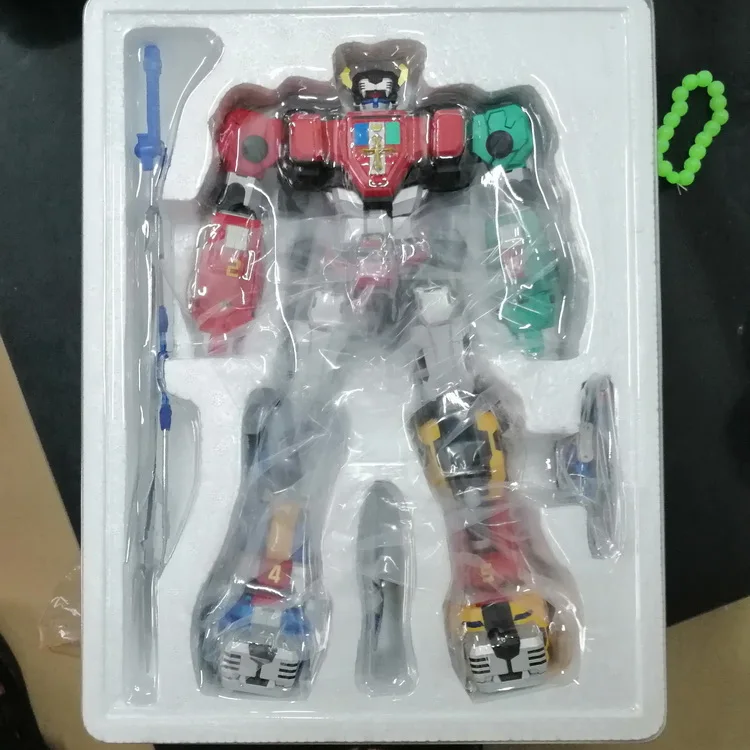 In Stock Transformation Titan Power TP-01 TP01 Beast Lion King Golion Alloy Metal Voltron Defender Action Figure Toys