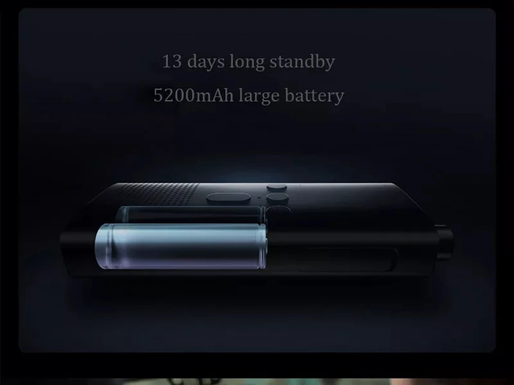 Xiaomi Mijia Walkie Talkie 25 Вт УФ двухдиапазонный радио IP65 Водонепроницаемый 13 дней в режиме ожидания Interphone расположение поделиться
