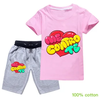 

Summer Me Contro Te Kids Children Clothing T-shirts T Shirts Shorts 2pcs Sets Costume Short Sleeves Clothes Boys Cotton Pullover