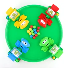 Забавные Голодные лягушки, обучающая игрушка, креативная настольная игрушка, интерактивная игра, бусины для кормления, детская игрушка для подарка, головоломки, игрушки для детей