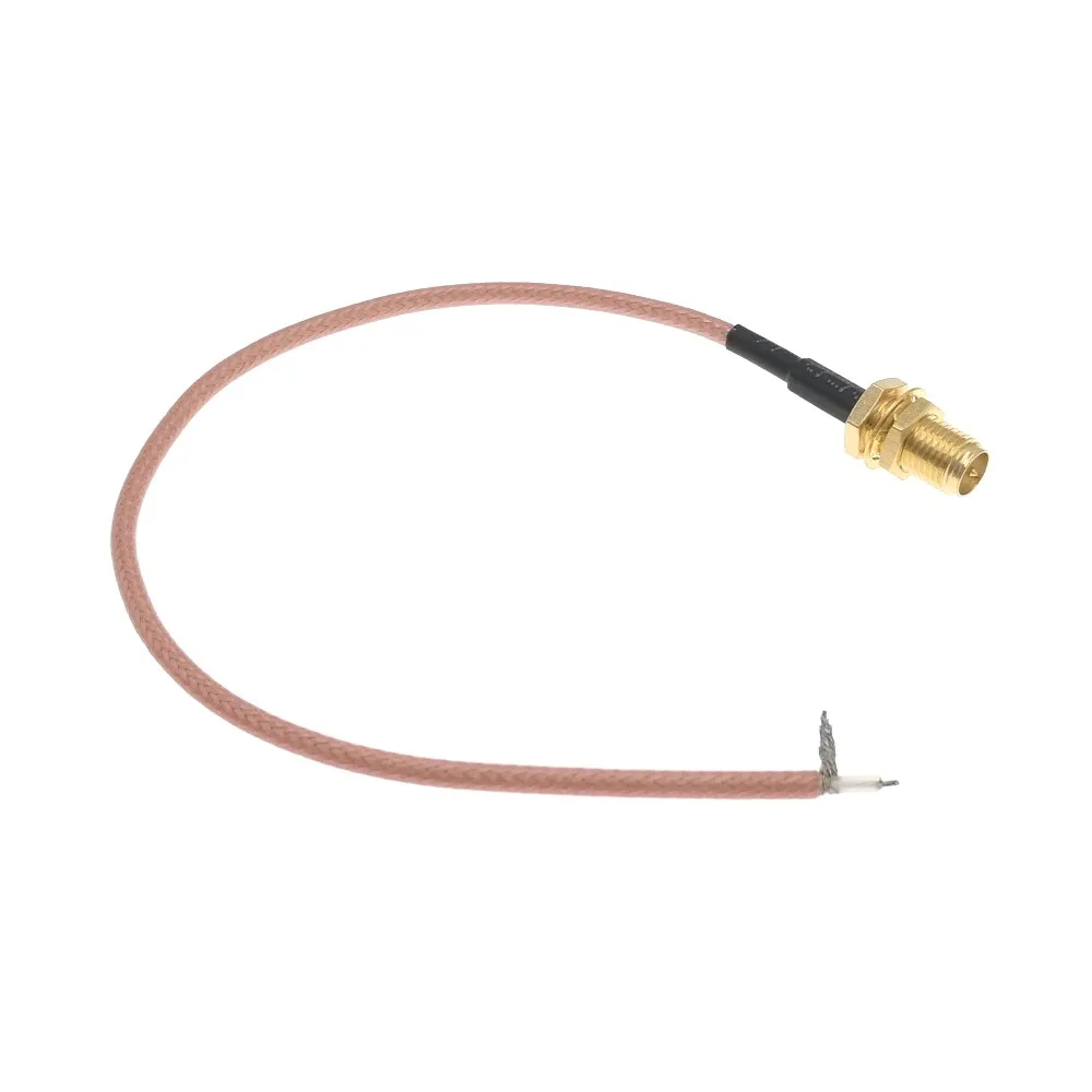 RP-SMA Female To PCB SOLDER RG316 2