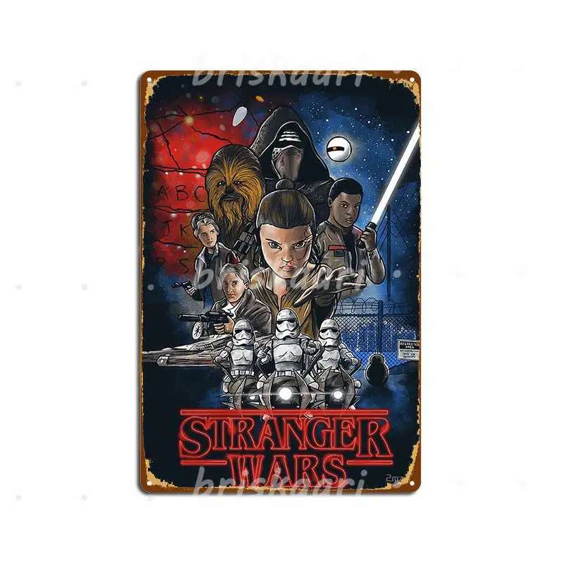 

Металлические знаки из сериала «очень странные войны», для клувечерние, для гостиной, для творчества, металлические плакаты