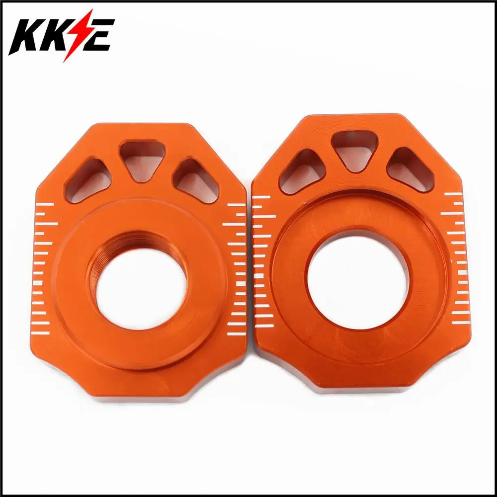 CNC задняя ось шпинделя цепь регулятора блоки для KTM SX EXC XCW 125 530CC оранжевый 20