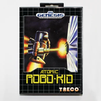 

Atomic Robo-Kid 16bit MD Game Card For Sega Mega Drive/ Genesis with Retail Box