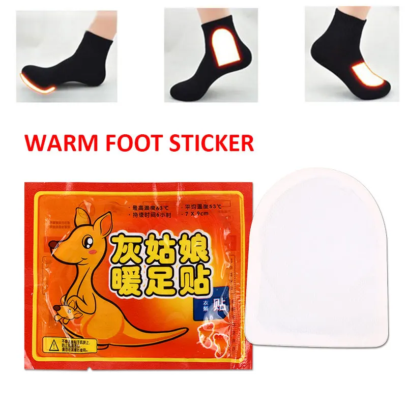 Durable Warm Sticker Arm Activated Carbon Skin Long Lasting Patch Warm Foot Pad Warmer Sticker Body Leg Winter Hand Feet