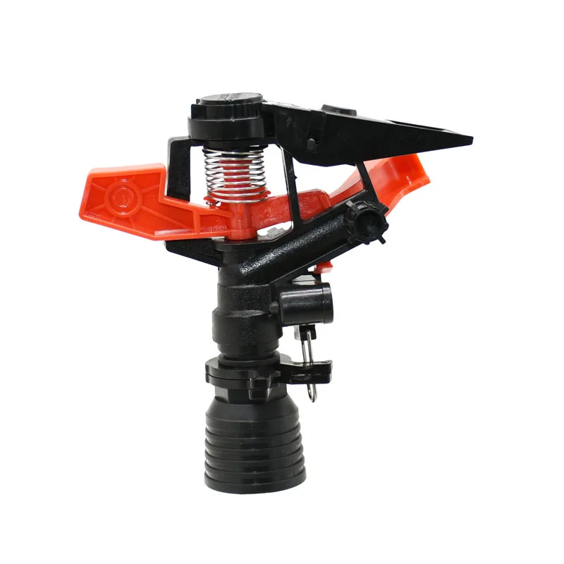 Irrigatore Automatico Per Prato G3/4 – Rotazione 360°, Copertura 6-8 Metri, Ugello A Pioggia Regolabile, Base E Picchetto Inclusi