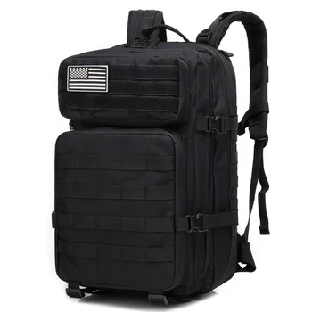 

45L 3P Military Bag Army Tactical Outdoor Camping Men's Military Tactical Backpack Oxford for Cycling Hiking Sports Climbing Bag