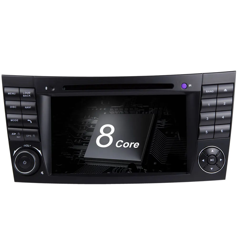 Perfect 7"Android 9.0 PX6 4G+64G Car DVD Multimedia Player For Mercedes Benz W211 W463 W219 W209 E G CLK CLS Class E200 E220 GPS Radio 2
