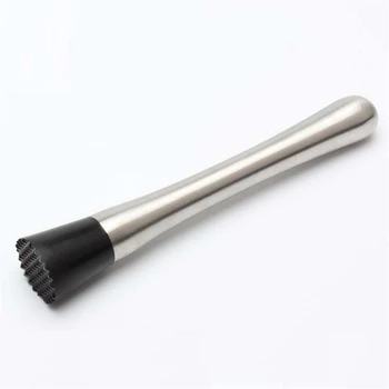 

Cocktail Muddle Stainless Steel Bar Mixer Ice Crushing Tools DIY Drink Fruit Muddlers Ice Crusher Barware Bar Tools