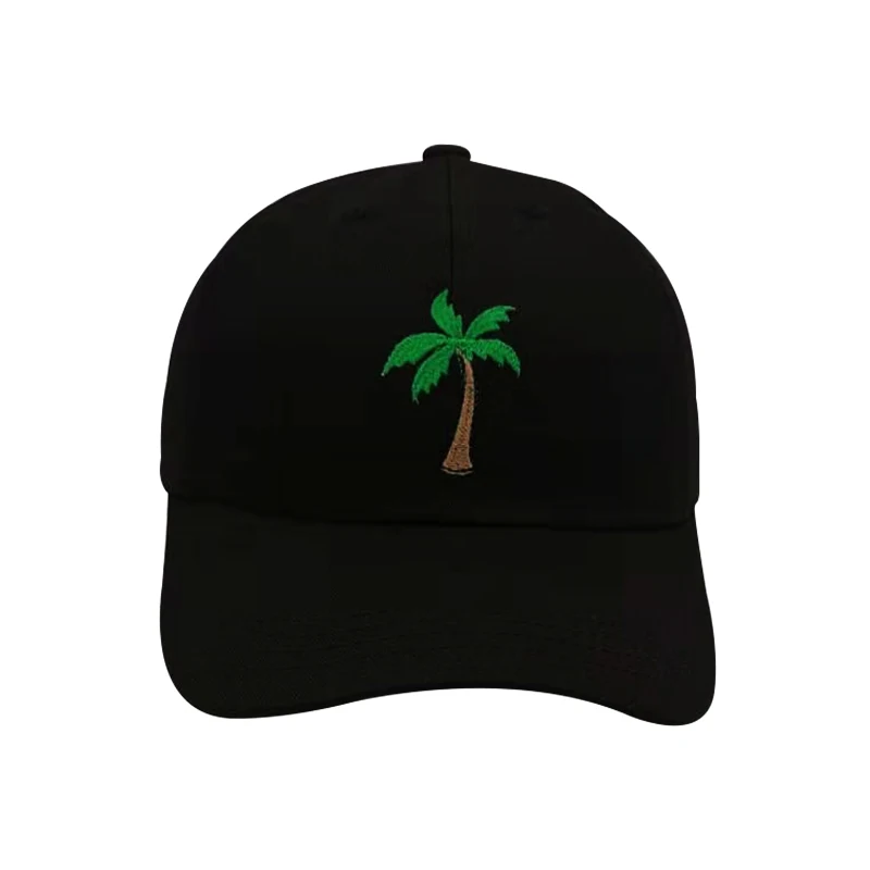 

Dad Hat Coconut Tree Embroidery Baseball Cap Summer For Men Women Snapback Caps Unisex Exclusive Release Hip Hop Hot Style Hat