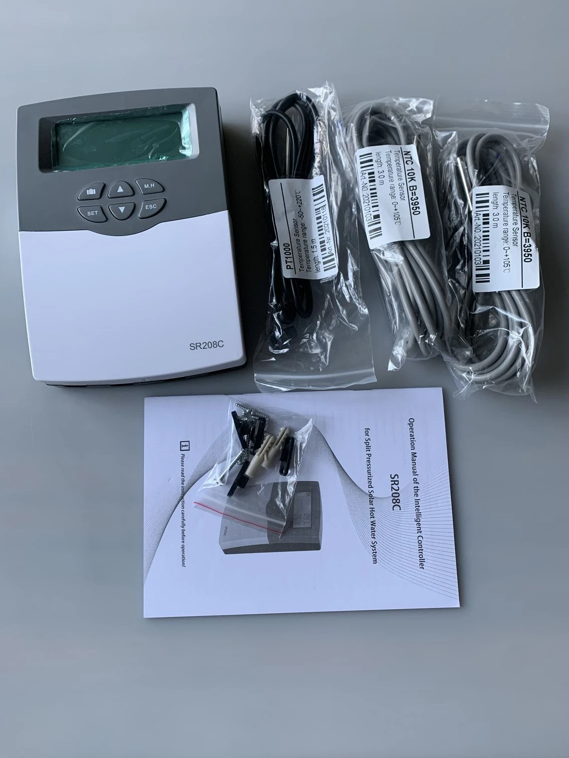 SR208C Solar Water Heater with WIFI Function Optional Temperature Difference Controller for Split Solar Water Heating System 4 SR208C Solar Water Heater with WIFI Function Optional Temperature Difference Controller for Split Solar Water Heating System 4