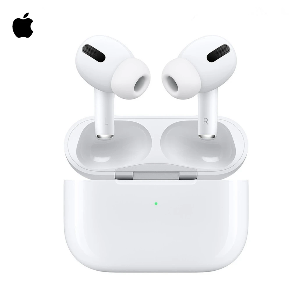 Оригинальные беспроводные bluetooth-наушники Apple Airpods Pro с функцией активного