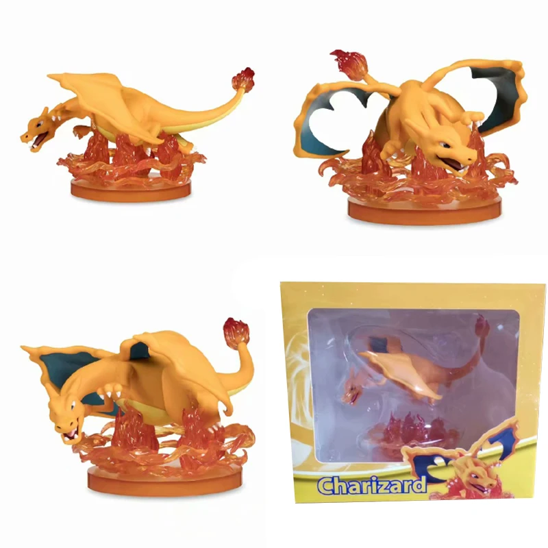 Игрушка для детей Takara Tomy Покемон монстр 15 см charizard Коллекционная экшн фигурка Pocket