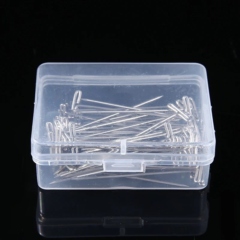 50 Pieces 9 CM C Shape Curved Needles Threader Sewing/Weaving