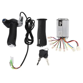

36V Controller Thumb Throttle With Key Brushed Motor E-Bike Scooter 1000W Keys