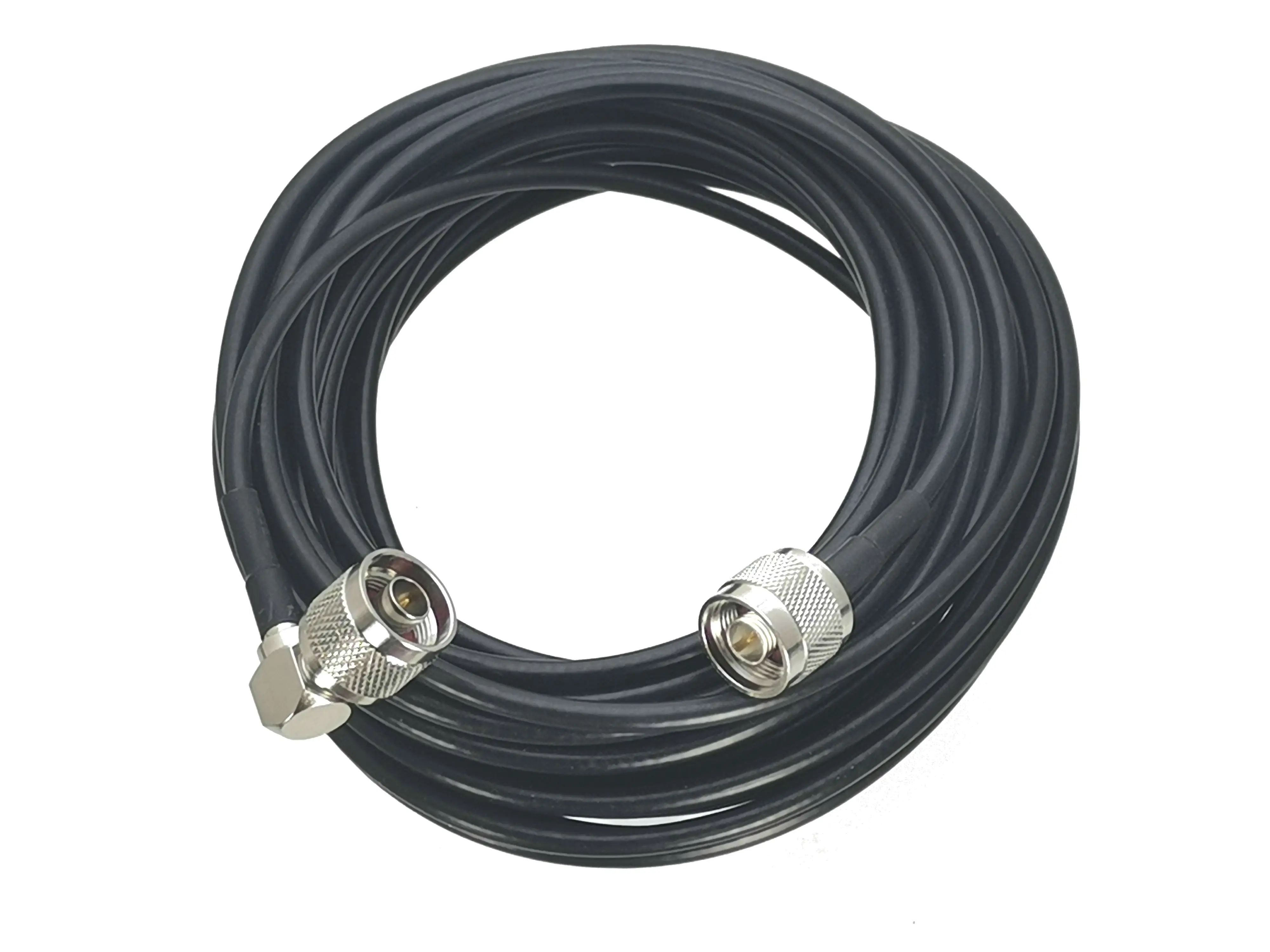 

RG58 N Male Plug Right angle to N Male plug RF Jumper pigtail Cable 6inch~20M