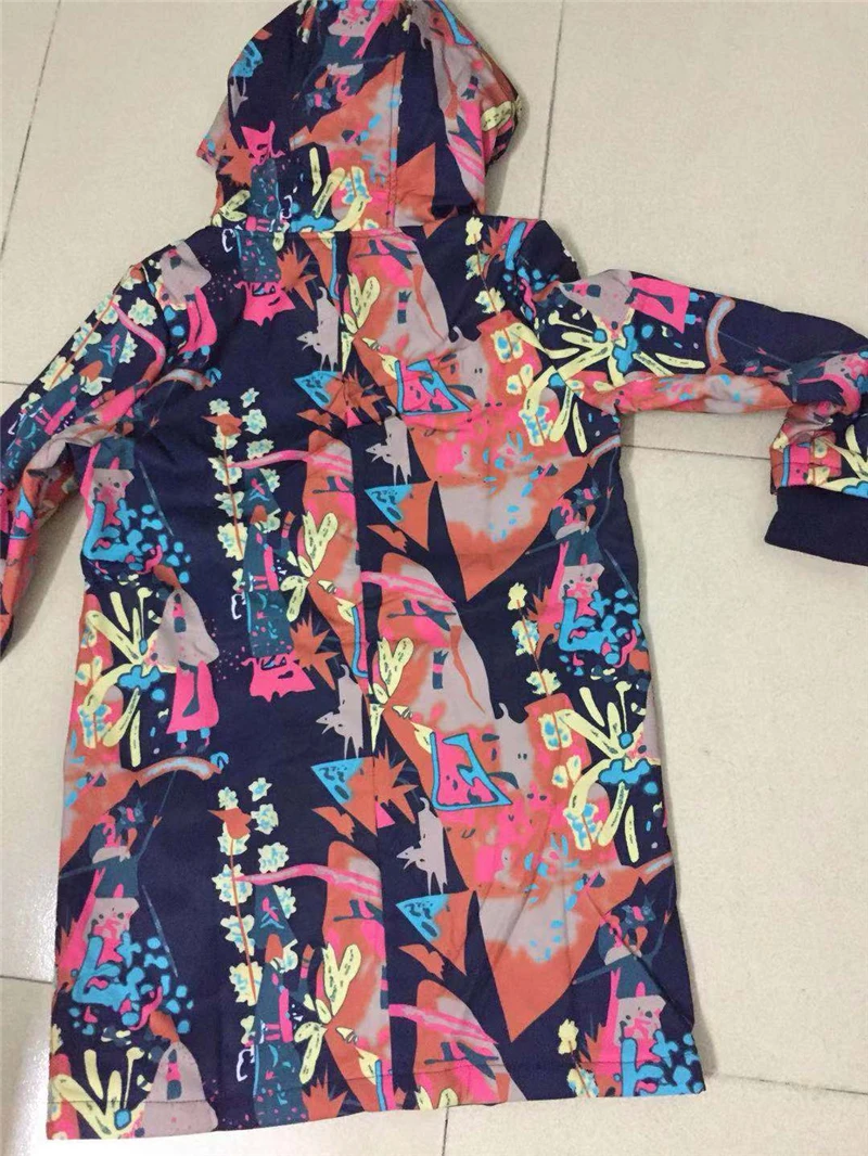 discounted SZMALL Fashion Boho print Hooded Coat Women Winter warmer Full Sleeve Button Jackets Tops For Femal