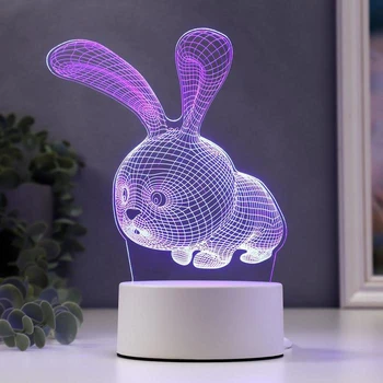 

Lamp "Rabbit" LED white from the network 10x16x21.4 3590501