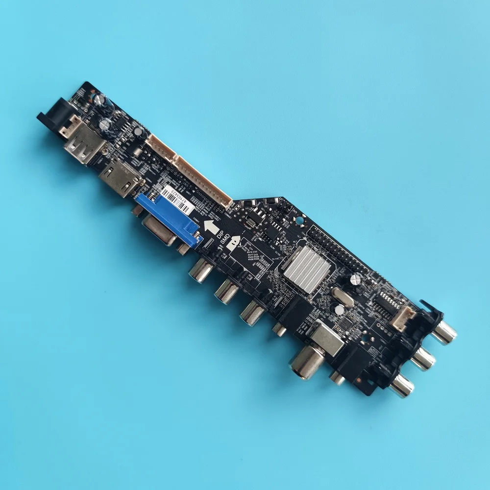 

Совместимая универсальная плата контроллера DVB для панели LVDS VGA USB AV TV 3663 ЖК-дисплей HDMI-совместимый экран монитор LVDS