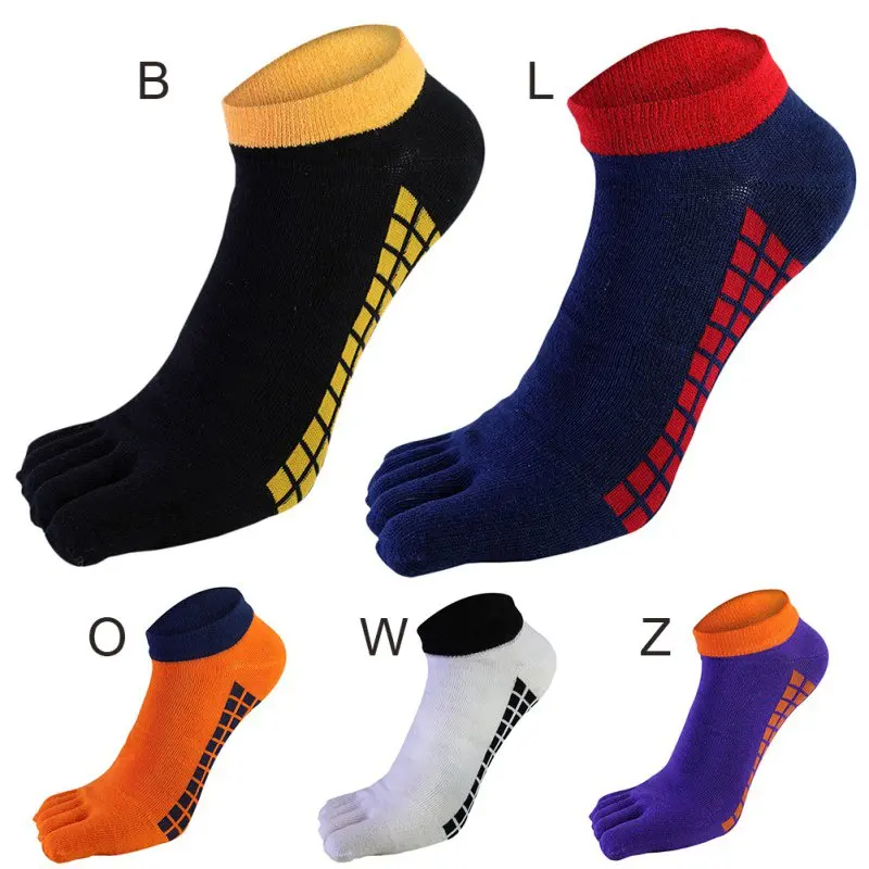 Летние мужские носки хлопчатобумажные пять пальцев носки повседневные забавные дышащие эластичные носки
