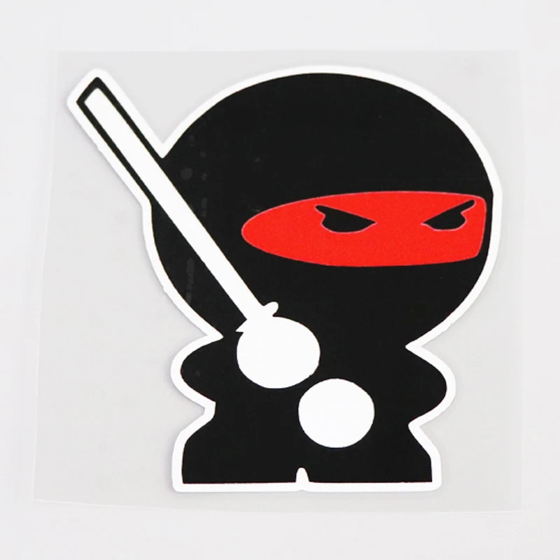 Aliauto мультяшная Автомобильная наклейка Fun Ninja Авто Стайлинг ПВХ покрытие царапины