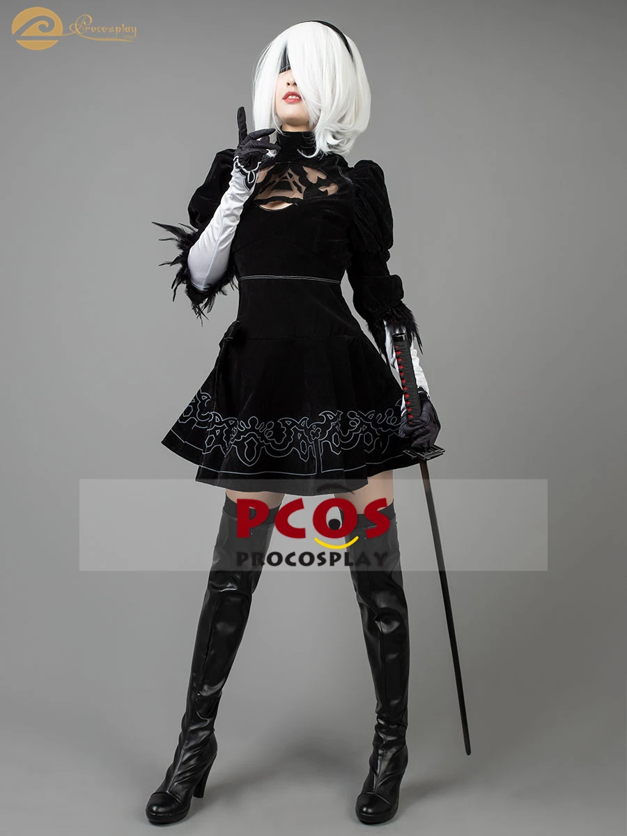 NieR: Automata jorha 2B Косплей Костюм mp003590