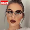 RBRARE Classic Metal Frame Glasses Women Retro Anti Blue Light Glasses Frame Men Round Eyeglasses Monturas De Lentes Mujer ► Photo 1/6