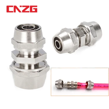 

PU PG 4MM 6 8 10 12 14 16MM Straight Type Push in Fittings Pneumatic For Air Pipe Qucik Connector