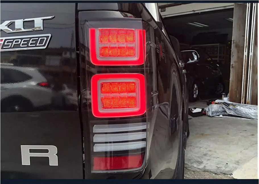 VLAND завод для задний габаритный фонарь автомобиля для Ranger светодиодный задний фонарь 2012 2013 с светодиодный сигнал поворота+ plug and play
