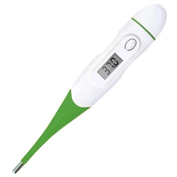 

Electronic Thermometer, Household Child Adult Underarm Rectal Oral Fahrenheit Soft Head Thermometer