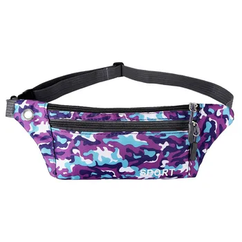 

Camouflage Messenger Bag Unisex Outdoor Waterproof Function Large Capacity Coin Holder cartera para la cintura#3