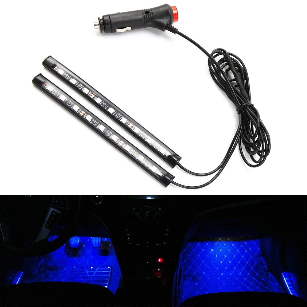 Car 9 Led 2 In1 Interior Atmosphere Lights For Opel Vauxhall Astra K Corsa E Car Tax Disc